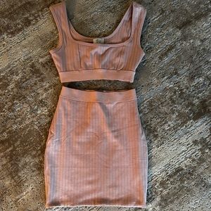 Oh Polly Two Piece Pink Set